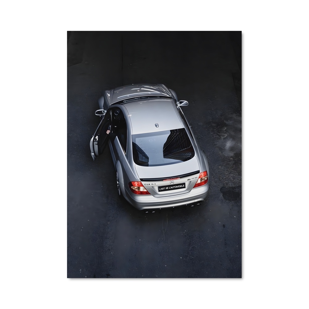 Poster AMG Black Series raffiné